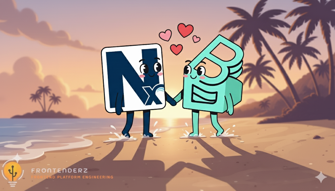 Nx and Backstage in love on a beach